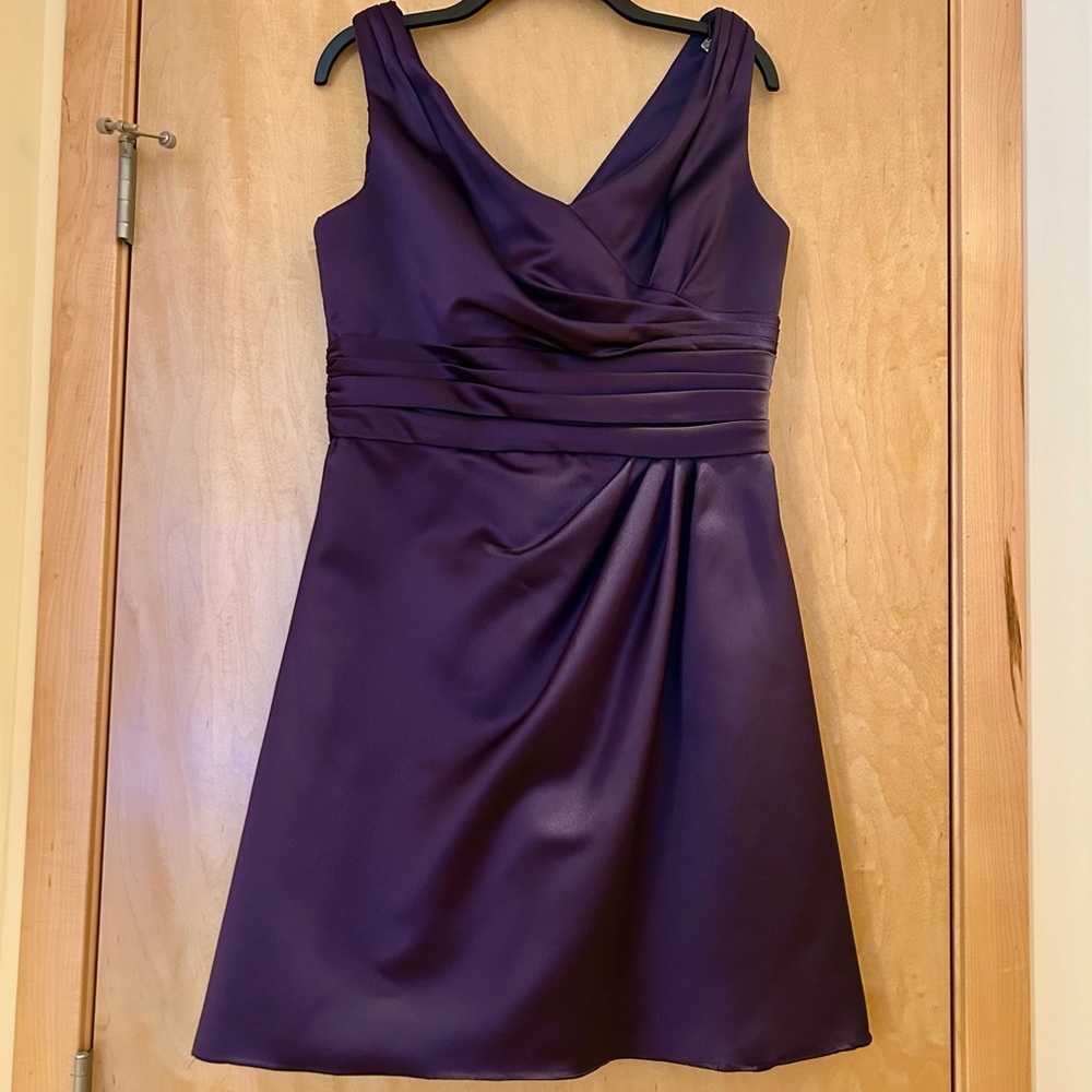 Purple Dress Size 12 - David’s Bridal